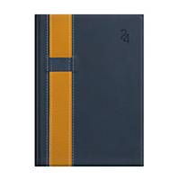 Vario napi határidőnapló A5 - kék/sárga, 15 x 21 cm, 352 oldal
