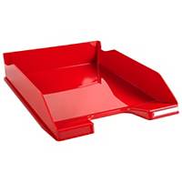 Letter tray Exacompta, A4, brick red