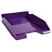 Letter tray Exacompta, A4, violet