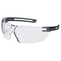Safety glasses uvex X-Fit 9199, filter type 2C, grey/transparent, clear lens