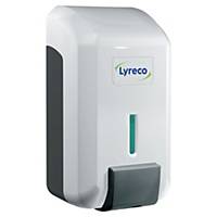 Liquid soap dispenser Lyreco, 0.7 liters, white