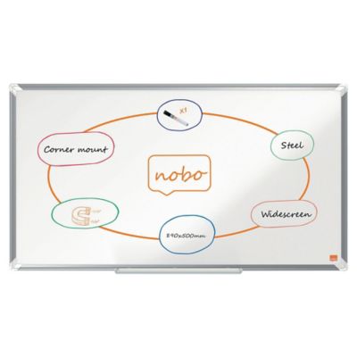 Nobo Widescreen 40 Nano Clean Magnetic White Board