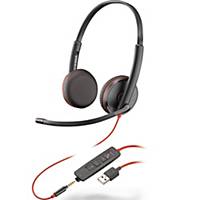 Headset Plantronics Blackwire C3225, stereo, USB-A