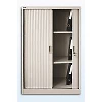 Roller Shutter Double Door Cabinet 3 Shelves