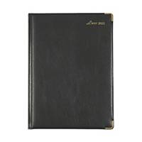 Luxe 41CF Diary One Day/Page A4 Black