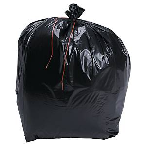 Sac poubelle NF 110L 21µ - Noir - Lot de 500 sacs - Sacs