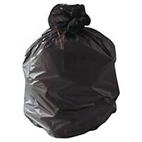 Sac poubelle pour déchets lourds NF - 110 L - 35 microns - noir - 200 sacs