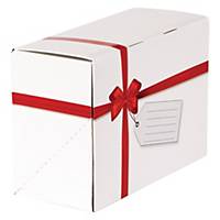 Fellowes Red Ribbon Gift Mailing Boxes Box of 5