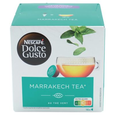 Nescafé Dolce Gusto dosettes de thé, marrakesh, paquet de 16 dosettes