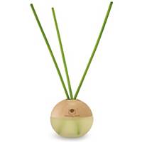 Diffuseur de parfum Cristalinas Mikado - pomme - sphère bois 20 ml