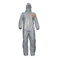 TYVEK TYCHEM F PROTECT COVERALL GREY XL