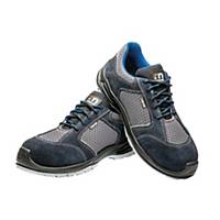 Sapatos de proteção Mendi Ícaro S1P - cinzento/azul - tamanho 39