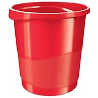 Rexel Choices 14 Litre Waste Bin Red