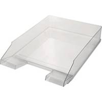 HELIT H23615 LETTER TRAY TRANSP CLEAR