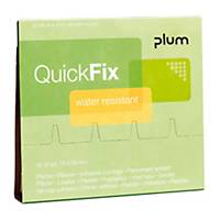 QuickFix refill plasters, water resistant , package of 45 pcs