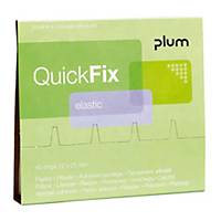 QuickFix refill plasters, elastic, package of 45 pcs