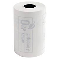 Papel térmico Exacompta - 57 x 40 mm - 55 g/m2 - sem BPA - Pack 10 rolos