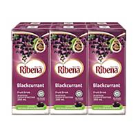 Ribena 利賓納 原味黑加侖子果汁飲品 200 毫升 - 6包裝