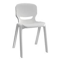 Krzesło ergonomiczne ERGOS, białe