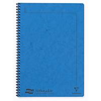 Europa Notemaker Side bound Notebook 120Page A4 - Blue, Pack of 10
