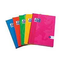 Oxford Touch A4 H/Back Casebound N/Bk Ruled w/ Margin 192 Pages Assorted Pk of 5