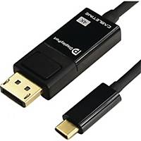 Kabel Cabletime USB-C til Displayport, 1,8 m