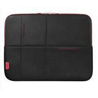 Samsonite 46123-1073 Airglow Laptop Sleeve 15.6  Black/Red