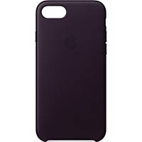 Cover Apple iPhone 7/8, læder, aubergine