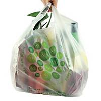 Buste shopper bio-compostabili con manici 27 x 50 cm conf. 500