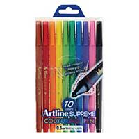 Artline Supreme Colouring Pen - Set of 10 Colours