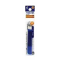 PILOT FriXion Ball Retractable Ball Pen Refill 0.38mm Blue - Pack of 3