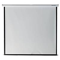 VERTEX Wall Mounted Projection Screen White 70X70 Inches White