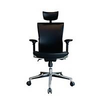 WORKSCAPE เก้าอี้ผู้บริหาร TIVOLI EM208EV หนังเทียม สีดำ