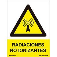 NON-IONIZING RADIATION SIGN 21X30CM