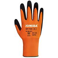 Caja de 12 pares de guantes táctiles Jomiba Nit-Tak - talla 9