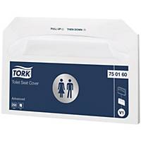 Coprisedili igienici in carta Tork bianco - conf. 250