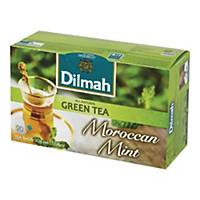 Herbata zielona DILMAH Moroccan Mint, 20 torebek