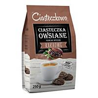 Ciastka SANTE Listeczki owsiane kakaowe, 250 g