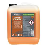 Płyn do mycia podłóg laminowanych oraz drewnianych CLINEX Wood&Panel, 5 l