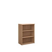 Universal bookcase 1090mm high with 2 shelves  beechDel Only Excl NI