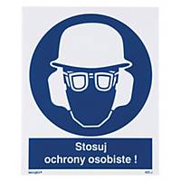 USE PPE SIGN 225X275MM
