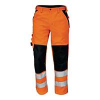 Spodnie ostrzegawcze CERVA Knoxfield HI-VIS, pomarańczowe, rozmiar 46