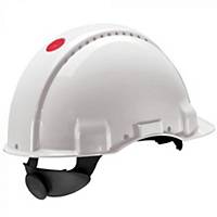 3M™ G3000 casque de sécurité, blanc, par pièce.