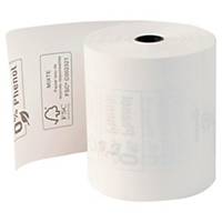 Papel térmico Exacompta - 80 x 80 mm - 55 g/m2 - sin BPA - Pack 10 rollos