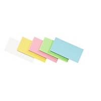 Legamaster rechthoekige moderatiekaarten assorti kleuren - pack of 500