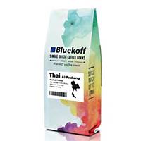 BLUEKOFF Arabica Coffee Bean 100 Thai Peaberry 250 Gram