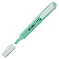 STABILO ปากกาเน้นข้อความ SWING COOL สีเขียวพาสเทล