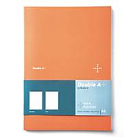 DOUBLE A สมุดบันทึกแพลนเนอร์ DA+ A5 80แกรม 40แผ่น สีส้ม