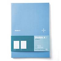 DOUBLE A สมุดบันทึกแพลนเนอร์ DA+ A5 80แกรม 40แผ่น สีฟ้า