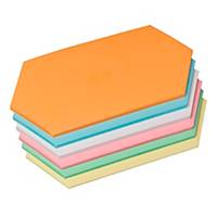 OTC Moderationskarten M306-99, Rhomben, 95x205mm, 130g, 6-farbig sort., 250 St.
